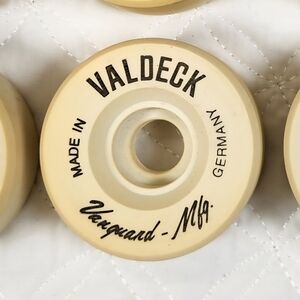 Vanguard Valdeck 60mm Figure Dance Roller Skate Wheels Set of 8 Made in Germany